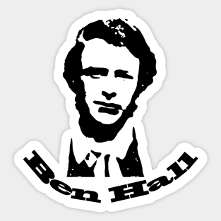 Ben Hall (simple) Sticker